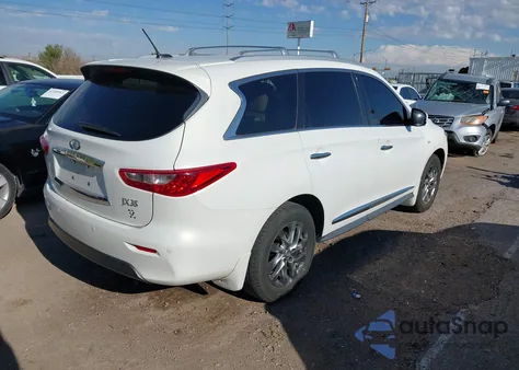 2013 Infiniti Jx35 z USA, uszkodzony, nr VIN 5N1AL0MM7DC314088